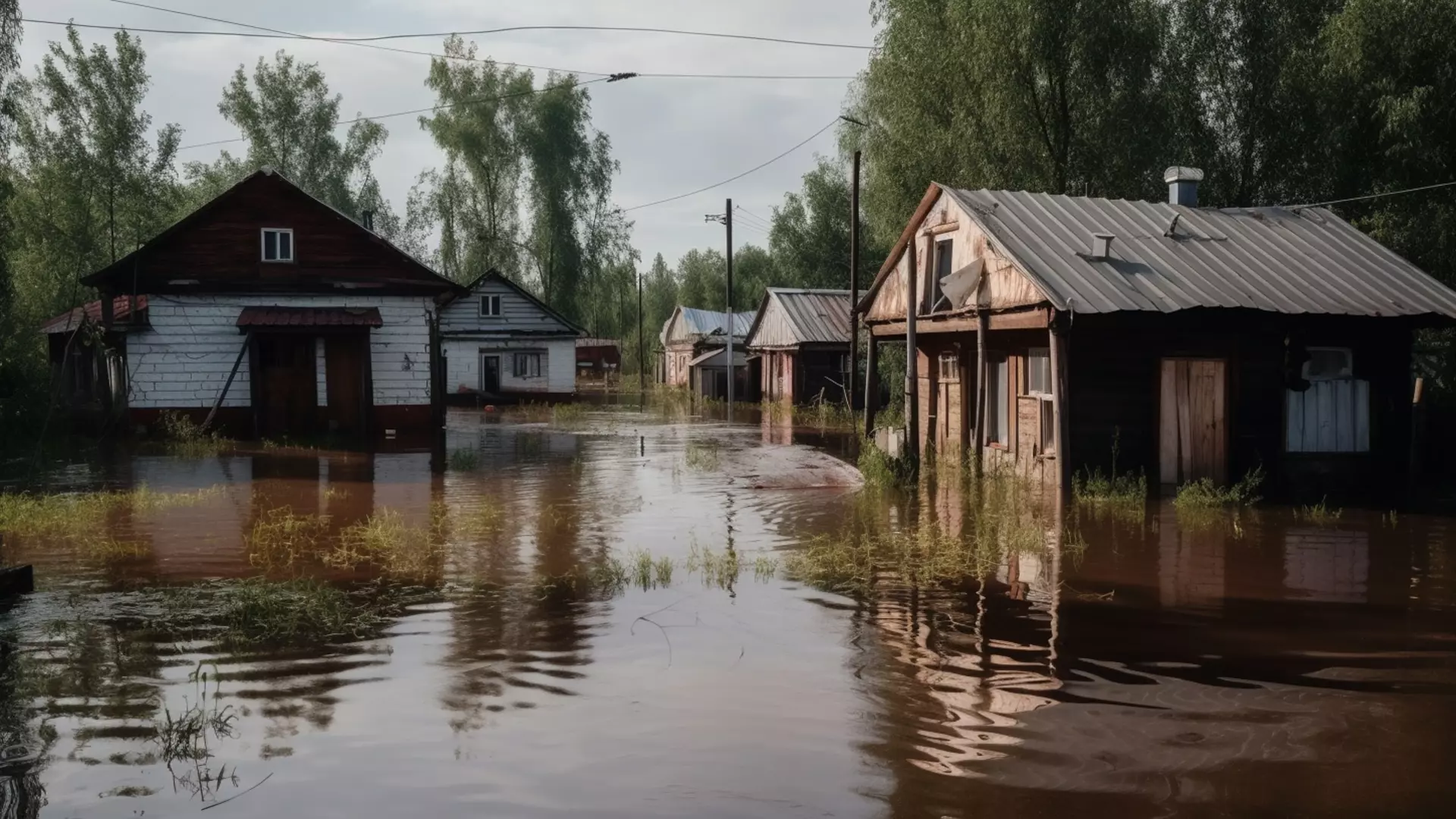 В Тюменской области затопило 155 домов и 523 дачи