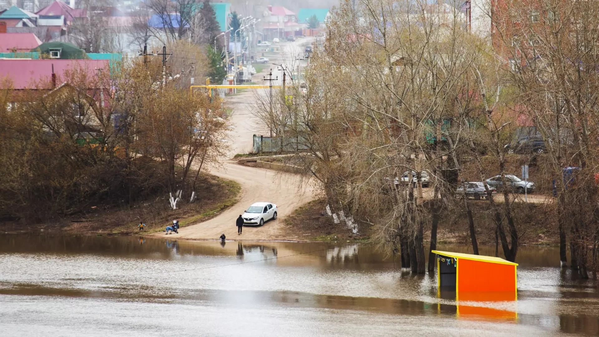 Уровень воды в реках Тюменской области снова поднялся